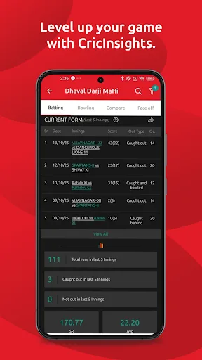 CricHeroes-Cricket Scoring App screenshot 5