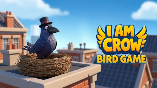I Am Crow Bird Game screenshot 1