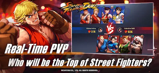 Street Fighter Duel - Idle RPG screenshot 4