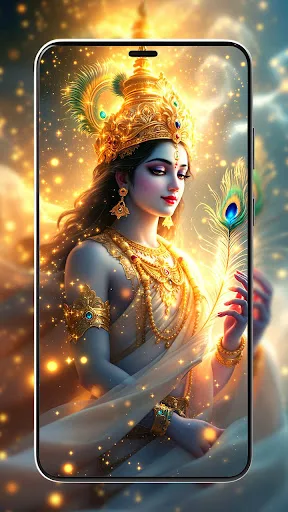 Lord Krishna Wallpaper HD screenshot 5