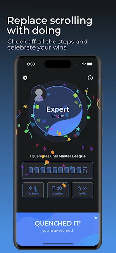 Curiosity Quench: scroll less screenshot 4