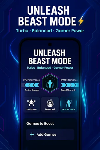 GFX Game Booster Turbo screenshot 3