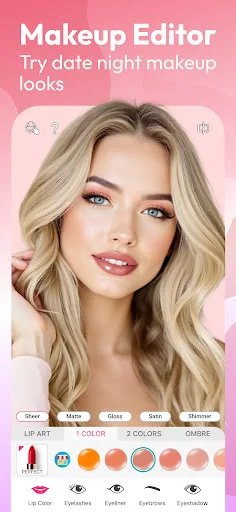 YouCam Makeup - Editor Rostro screenshot 1
