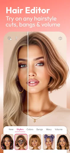 YouCam Makeup - Editor Rostro screenshot 5