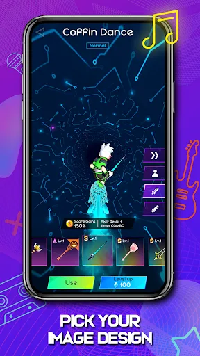 Cyber Surfer : Ритм Одіссея screenshot 2