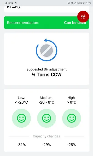 Low-GWP Tool screenshot 2