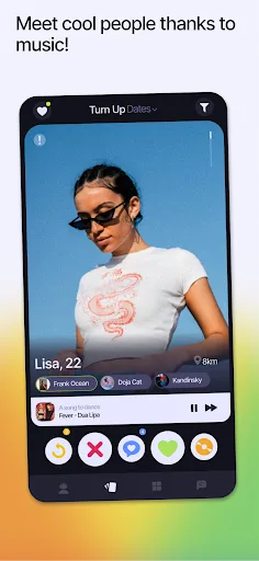 Turn Up: Music, Dating & Chat screenshot 1