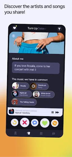 Turn Up: Music, Dating & Chat screenshot 3