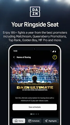 DAZN - Watch Live Sports screenshot 2