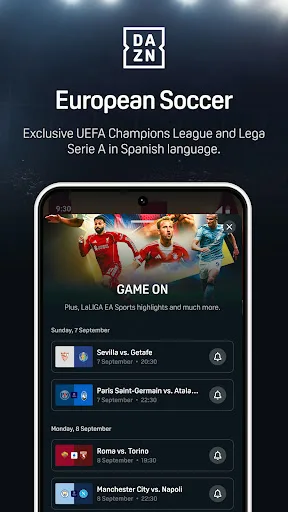 DAZN - Watch Live Sports screenshot 3