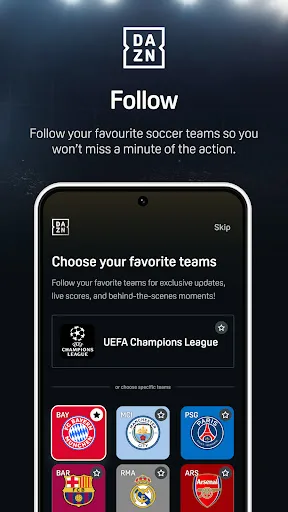 DAZN - Watch Live Sports screenshot 4