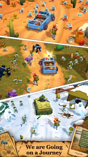 Dead Road: Zombie Highway screenshot 2