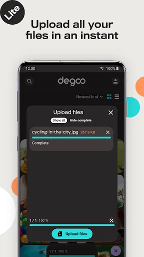 Degoo: Хмарне сховище 100 ГБ screenshot 3