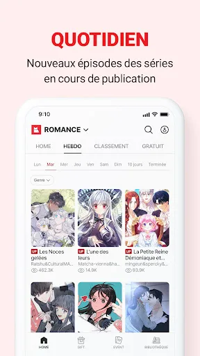 LEZHIN FR screenshot 3