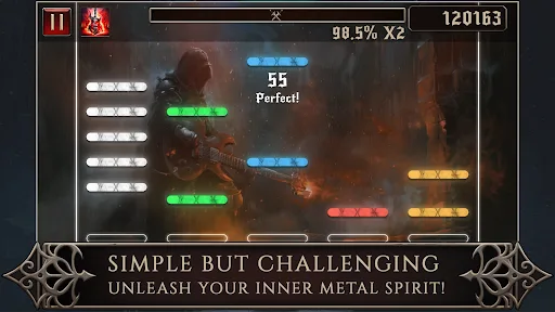 Rhythmetallic: Ритм Металла screenshot 1