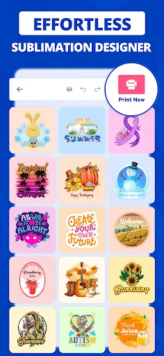 Sublimation Designer & Printer screenshot 1