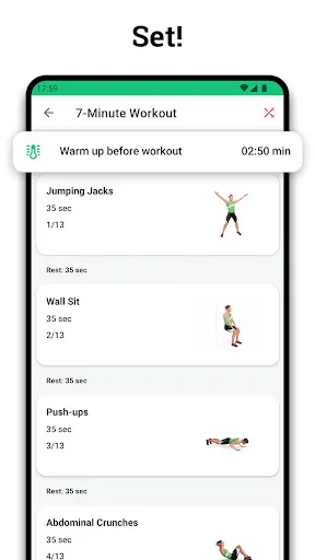 7 Minutos de Ejercicios HIIT screenshot 2