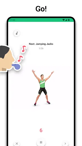 7 Minutos de Ejercicios HIIT screenshot 3