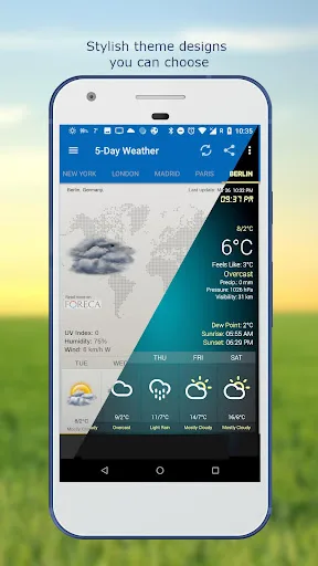 Погода і годинник віджет screenshot 4