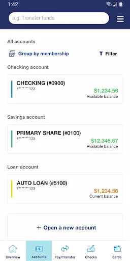 Spectrum Credit Union Mobile screenshot 2