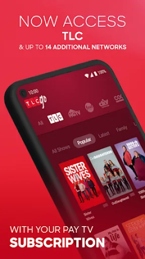 TLC GO -Watch with TV Provider screenshot 1