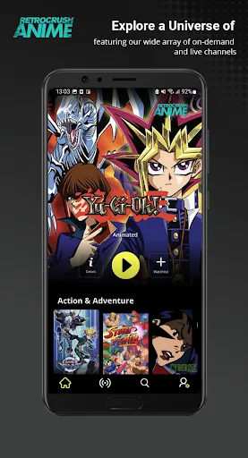 RetroCrush - TV screenshot 1