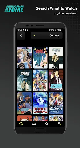 RetroCrush - TV screenshot 2