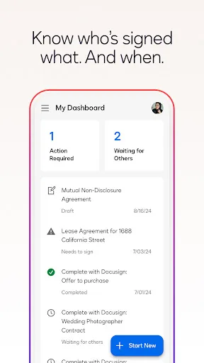 Docusign screenshot 3