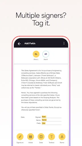 Docusign screenshot 5