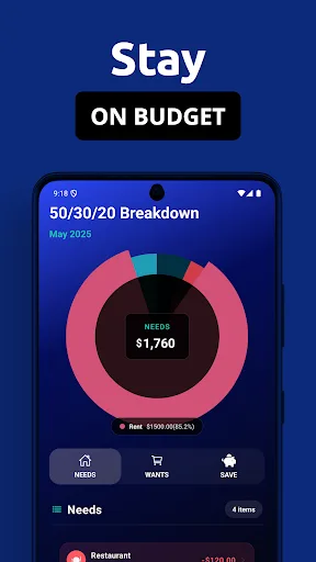 Budget Planner・50/30/20 Rule screenshot 3