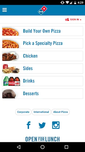 Domino's Pizza Guam screenshot 1