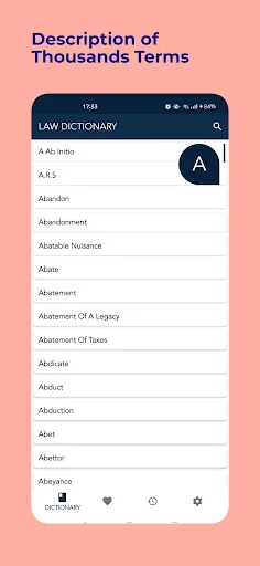 Law Dictionary & Legal Terms screenshot 1