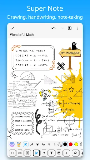 DrawNote: Dibujo Bloc de notas screenshot 1