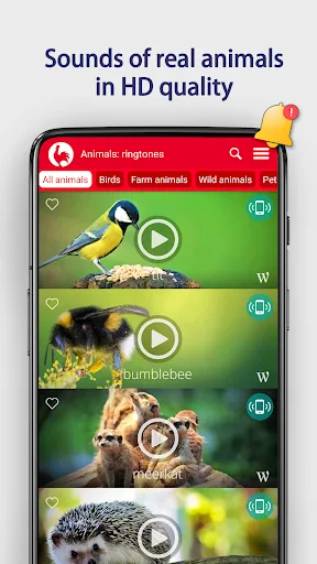 Тварини Рингтони screenshot 2