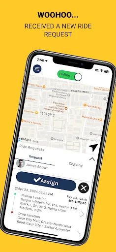 HireMe - Taxi app for Drivers screenshot 4