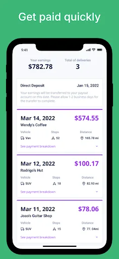 Metrobi Driver screenshot 5