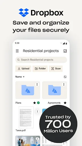 Dropbox: Хмарне сховище screenshot 1