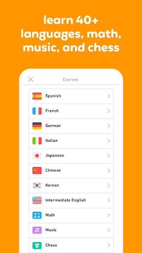 Duolingo: уроки іноземної мови screenshot 1