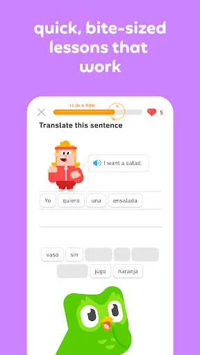 Duolingo: уроки іноземної мови screenshot 3