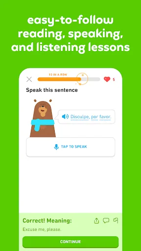 Duolingo: уроки іноземної мови screenshot 5