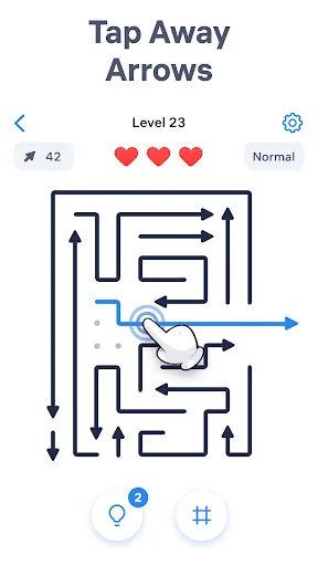 Arrow Puzzle - Rompecabezas screenshot 1