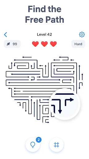 Arrow Puzzle - Rompecabezas screenshot 2
