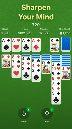 Пасьянс Косинка screenshot 1