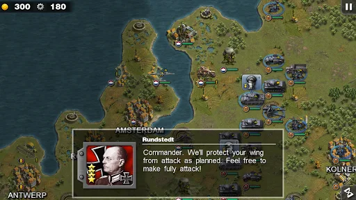 Glory of Generals -World War 2 screenshot 1