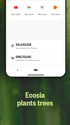 Ecosia: Search to plant trees screenshot 2