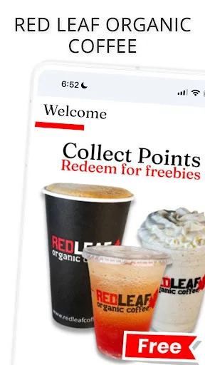 Red Leaf Organic Coffee screenshot 1