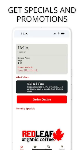 Red Leaf Organic Coffee screenshot 5