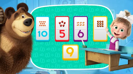 Маша и медведь: обучающие игры screenshot 3
