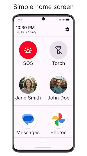 Senior Launcher - Simple Phone screenshot 1