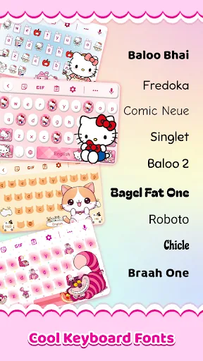 Cute Keyboard: Teclado Emoji screenshot 3